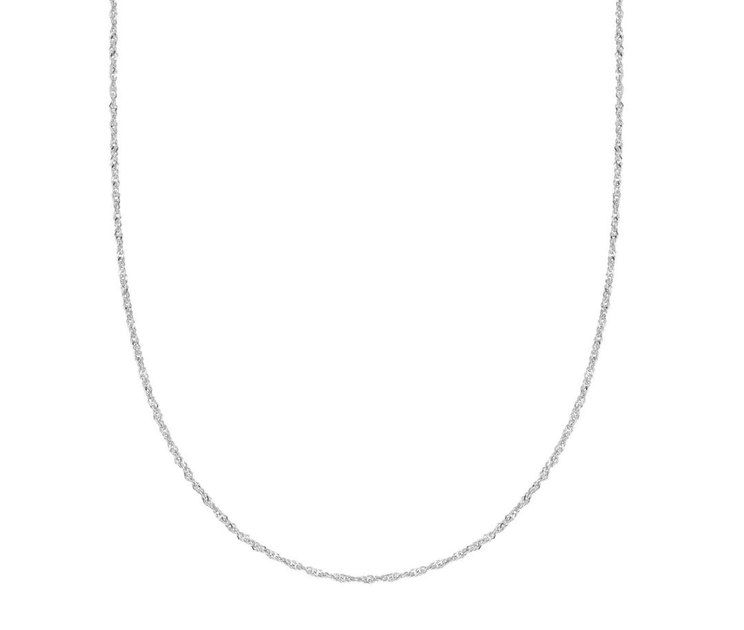 Daisy London Sterling Silver Fine Chain Necklace - MococoDaisy LondonFCSING_SLVNecklaces