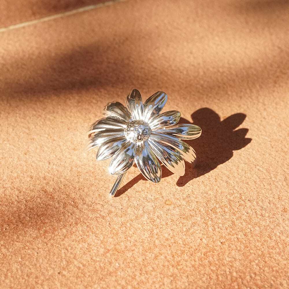 Daisy London Sterling Silver Hair Slide Additional Image - 1