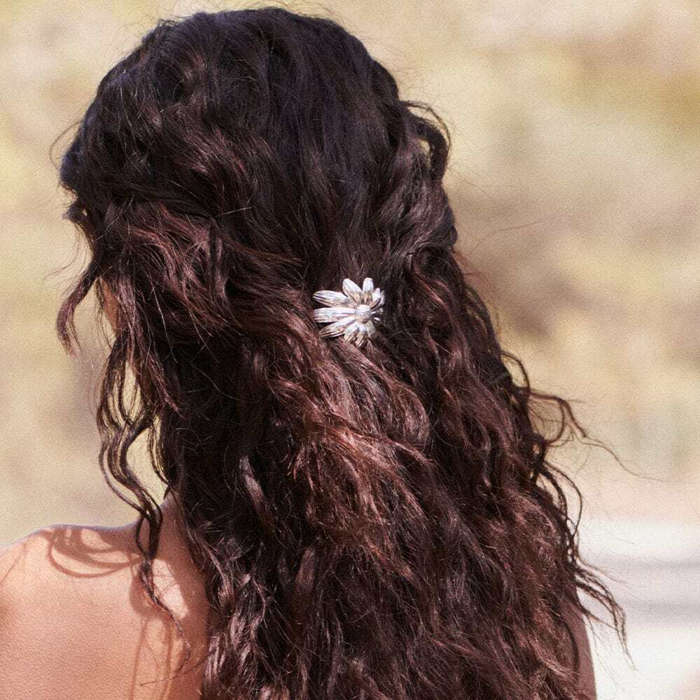 Daisy London Sterling Silver Hair Slide Additional Image - 2