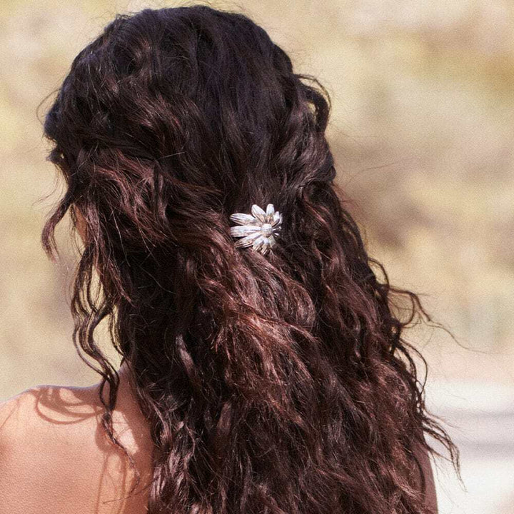 Daisy London Sterling Silver Hair Slide Additional Image - 2