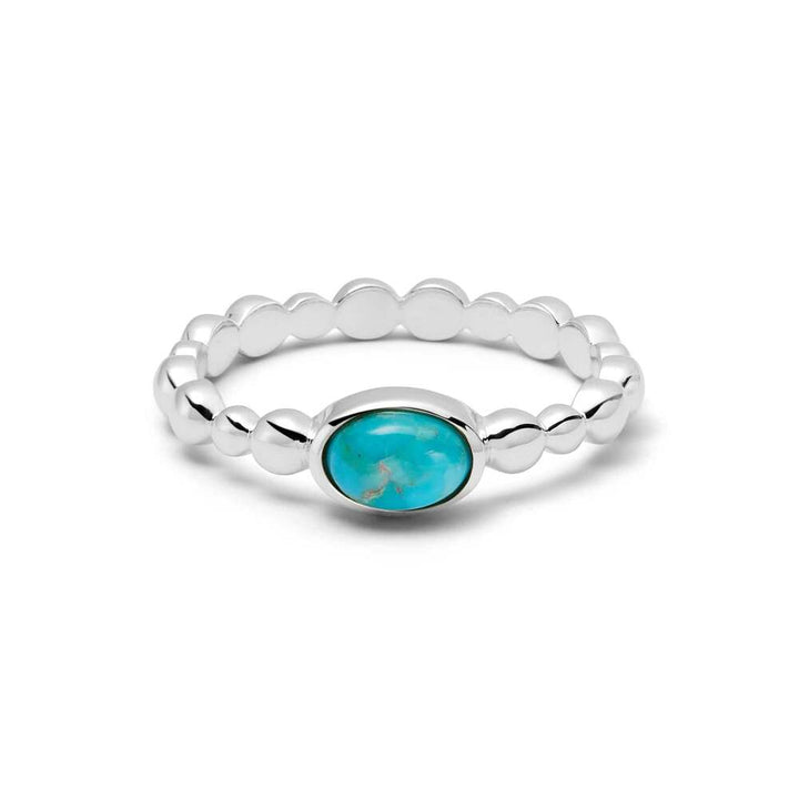 Daisy London Sterling Silver Healing Stone Bobble Ring Additional Image - 5