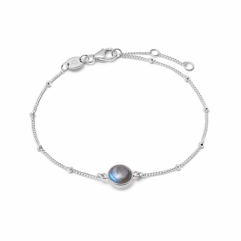 Daisy London Sterling Silver Healing Stone Bracelet Additional Image - 4