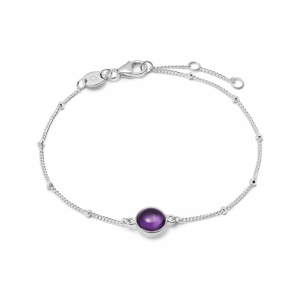 Daisy London Sterling Silver Healing Stone Bracelet Additional Image - 6