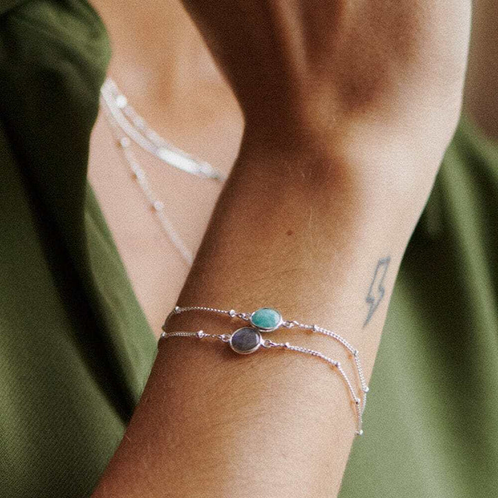 Daisy London Sterling Silver Healing Stone Bracelet Additional Image - 16
