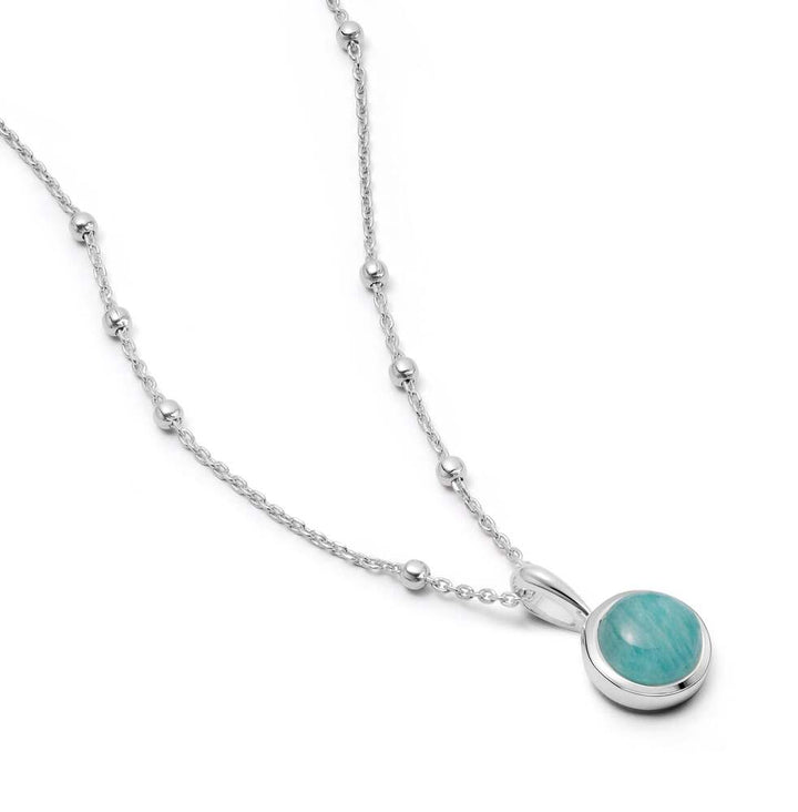 Daisy London Sterling Silver Healing Stone Necklace
