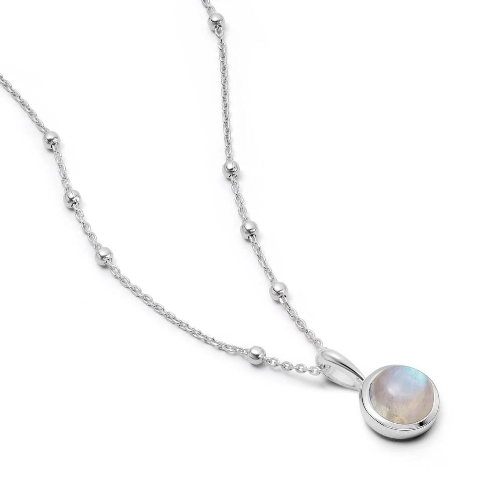 Daisy London Sterling Silver Healing Stone Necklace Additional Image - 1