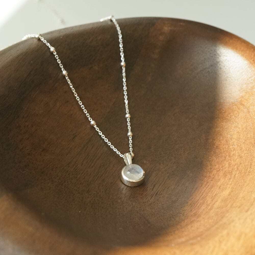 Daisy London Sterling Silver Healing Stone Necklace Additional Image - 1