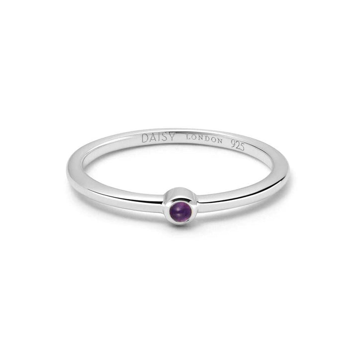 Daisy London Sterling Silver Healing Stone Ring Additional Image - 10