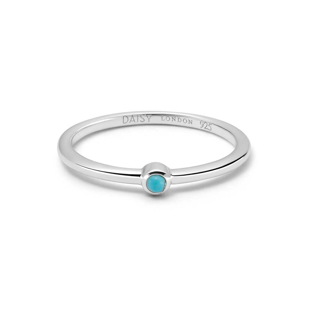 Daisy London Sterling Silver Healing Stone Ring Additional Image - 14