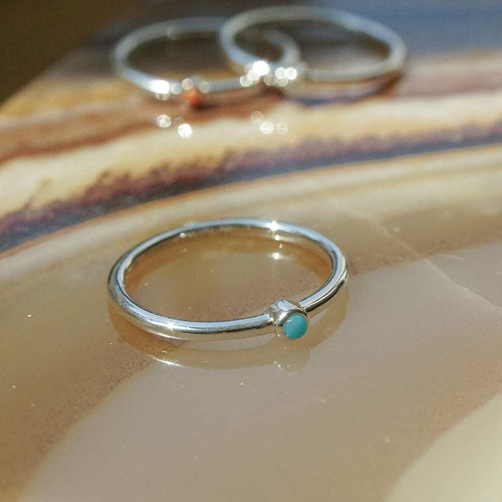 Daisy London Sterling Silver Healing Stone Ring Additional Image - 18