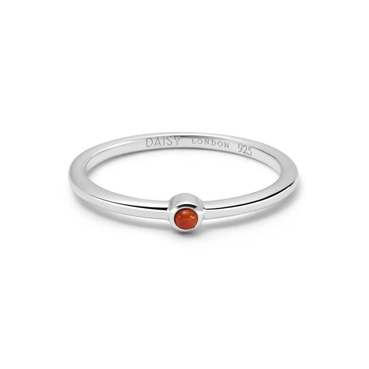 Daisy London Sterling Silver Healing Stone Ring Additional Image - 19