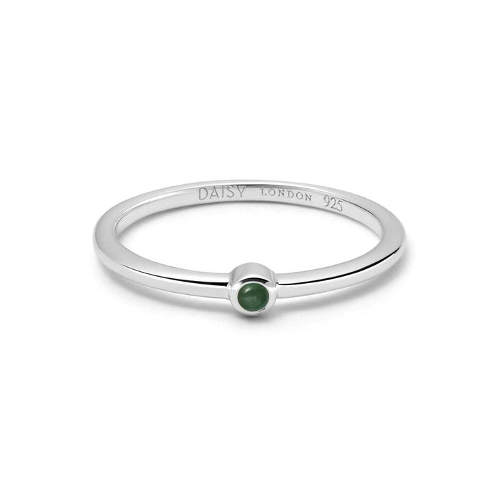 Daisy London Sterling Silver Healing Stone Ring Additional Image - 2