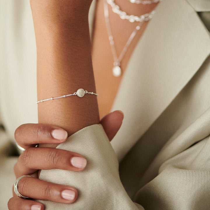 Daisy London Sterling Silver Howlite Healing Stone Bracelet - MococoDaisy LondonHBR1006_SLV5056104103210Bracelets