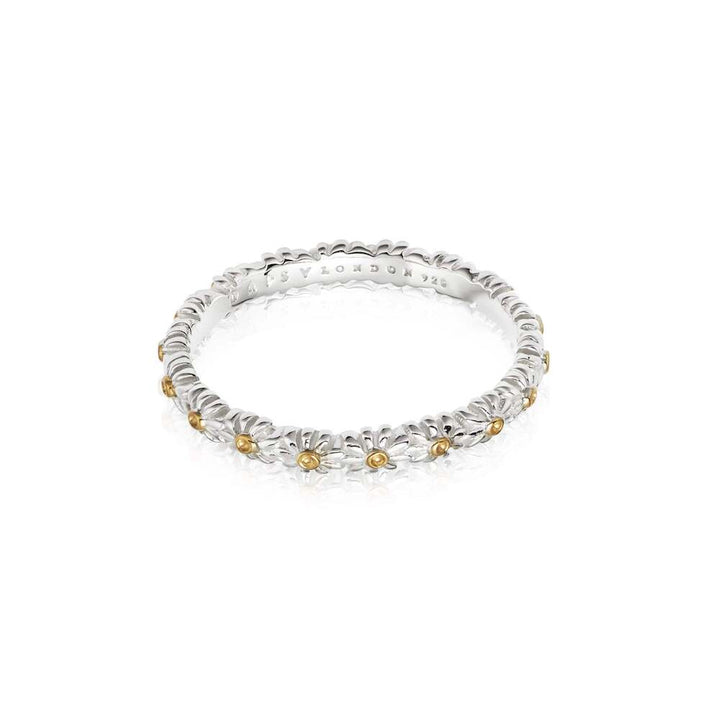 Daisy London Sterling Silver Iota Ring