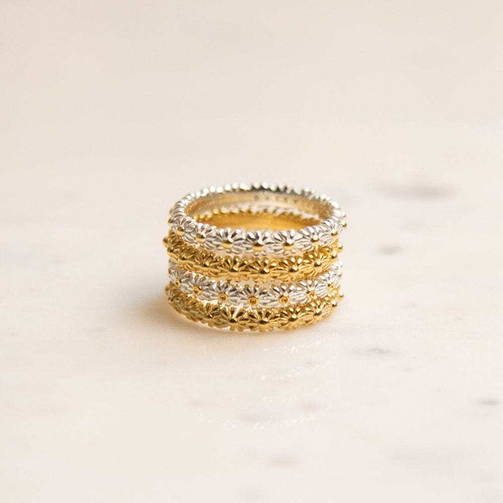 Daisy London Sterling Silver Iota Ring Additional Image - 2