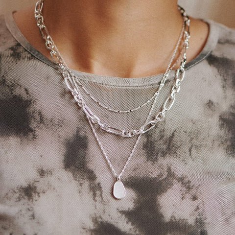 Daisy London Sterling Silver Isla Mother of Pearl Necklace - MococoDaisy LondonSN05_SLV5056104104705Necklaces