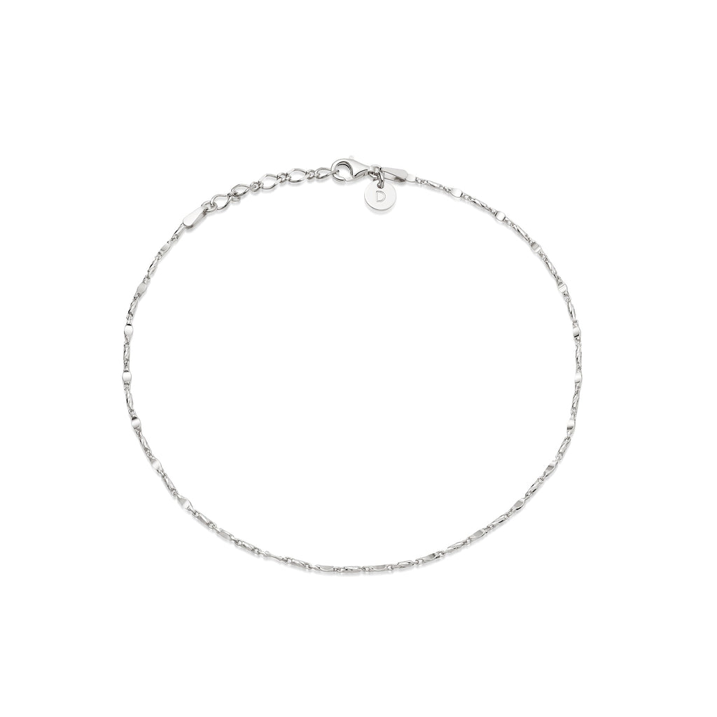Sterling Isla Tidal Twist Anklet