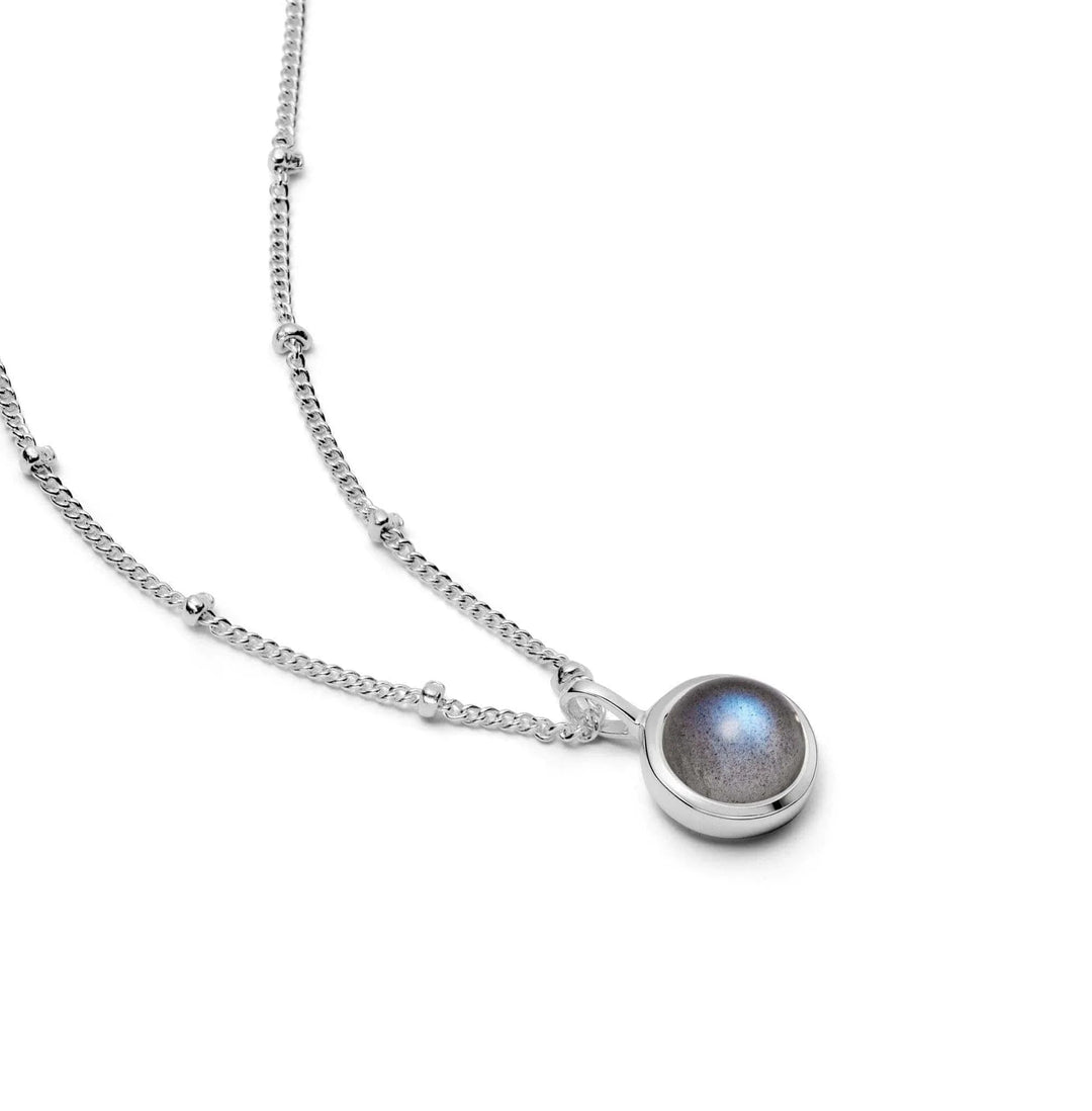Daisy London Sterling Silver Labradorite Healing Necklace - MococoDaisy LondonHN2007_SLV5056104102848Necklaces