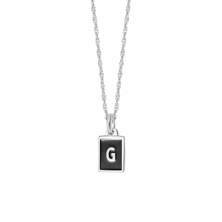Daisy London Sterling Silver Letter G Personalised Initial Necklace - MococoDaisy LondonBETG_SLVNecklaces