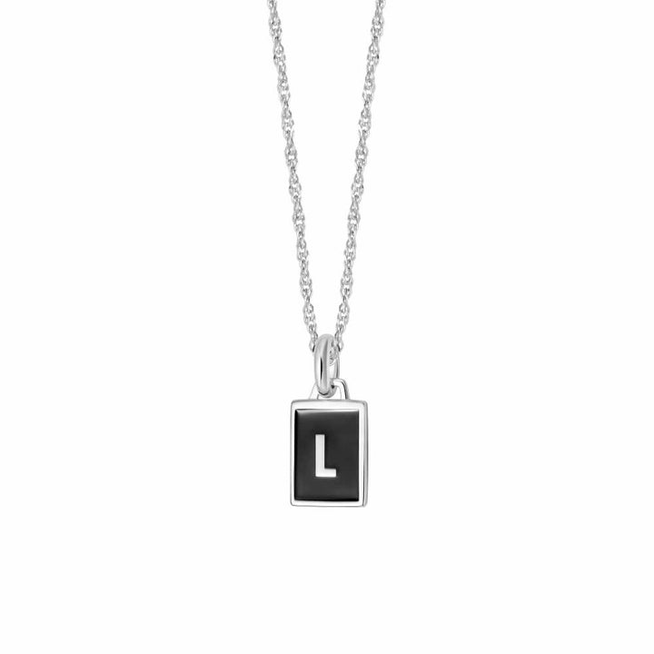 Daisy London Sterling Silver Letter L Personalised Initial Necklace - MococoDaisy LondonBETL_SLVNecklaces