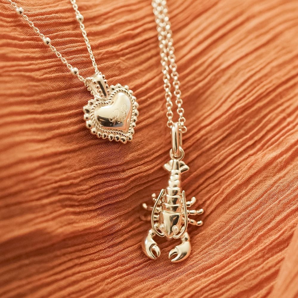 Daisy London Sterling Silver Lobster Chain Necklace - MococoDaisy LondonESN03_SLV5056104133545Necklaces