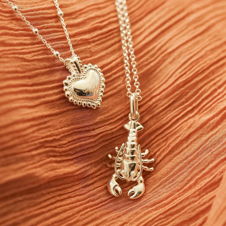 Daisy London Sterling Silver Lobster Chain Necklace - MococoDaisy LondonESN03_SLV5056104133545Necklaces