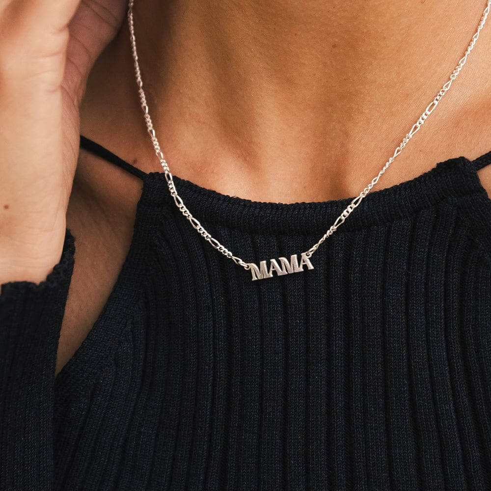 Daisy London Sterling Silver Mama Necklace - MococoDaisy LondonNP001_SLV5056104143629Necklace