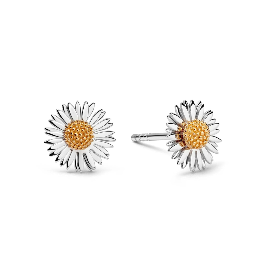 Daisy London Sterling Silver Michaelmas Daisy Stud Earrings - MococoDaisy LondonE6080_SLVEarrings