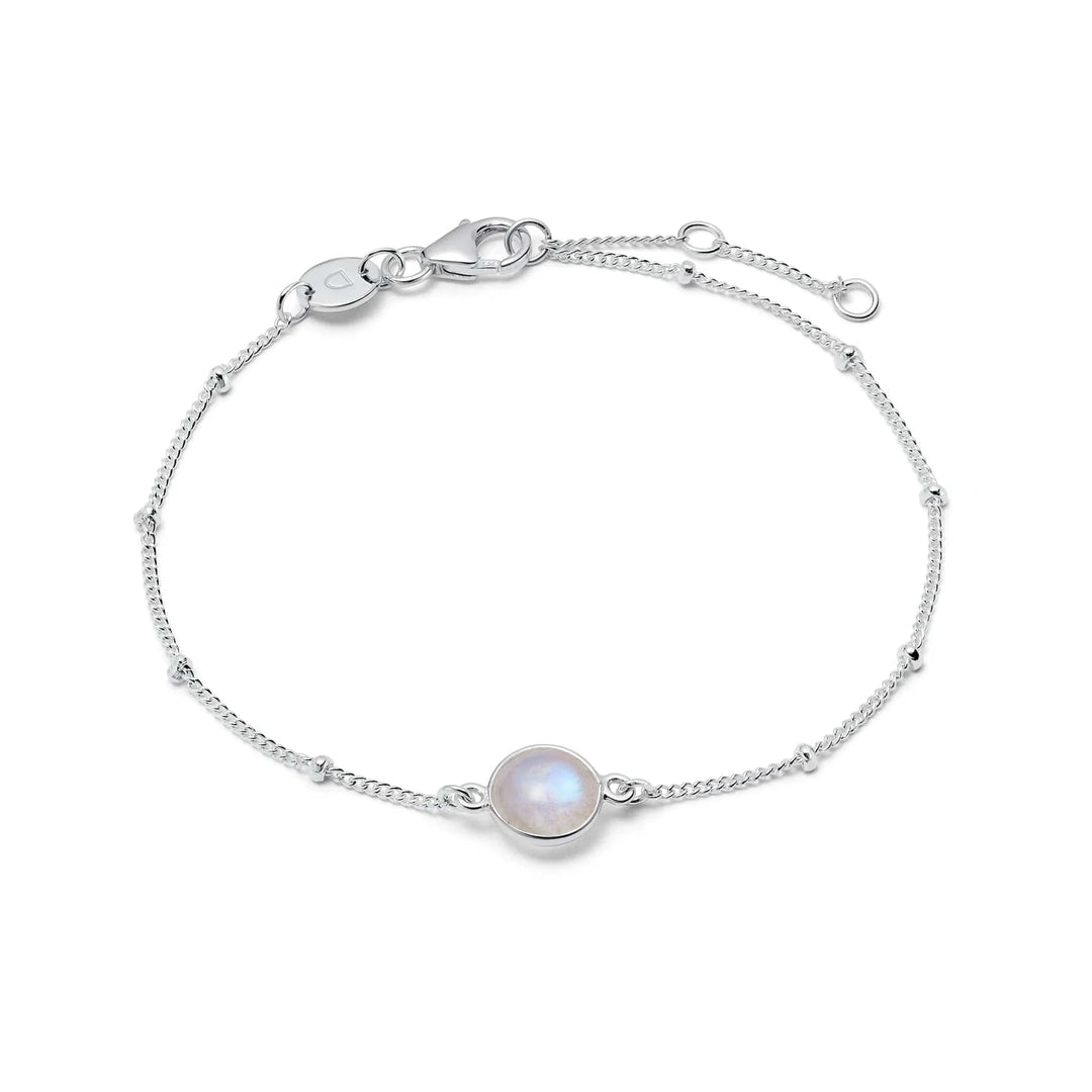 Daisy London Sterling Silver Moonstone Healing Stone Bracelet - MococoDaisy LondonHBR1011_SLVBracelets