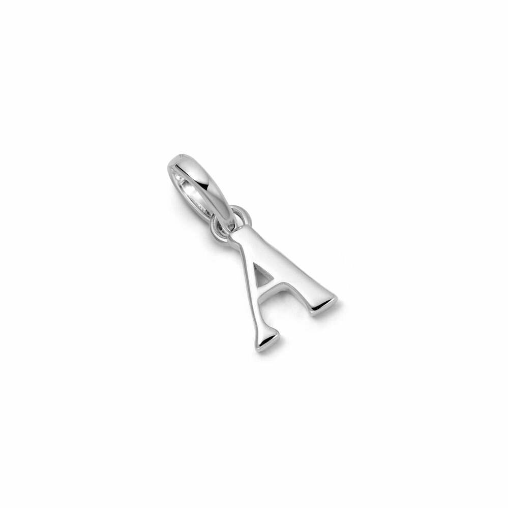 Daisy London Sterling Silver Personalised Initial Charm Pendant