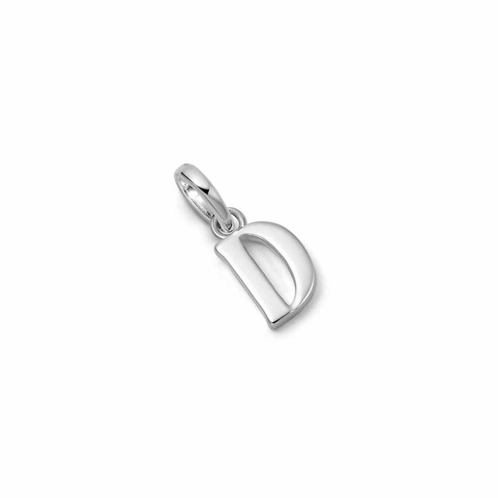 Daisy London Sterling Silver Personalised Initial Charm Pendant Additional Image - 14