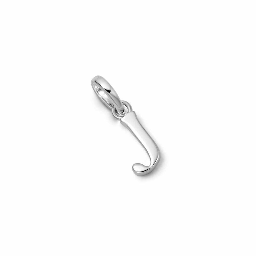 Daisy London Sterling Silver Personalised Initial Charm Pendant Additional Image - 31