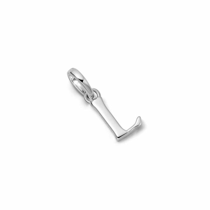Daisy London Sterling Silver Personalised Initial Charm Pendant Additional Image - 36