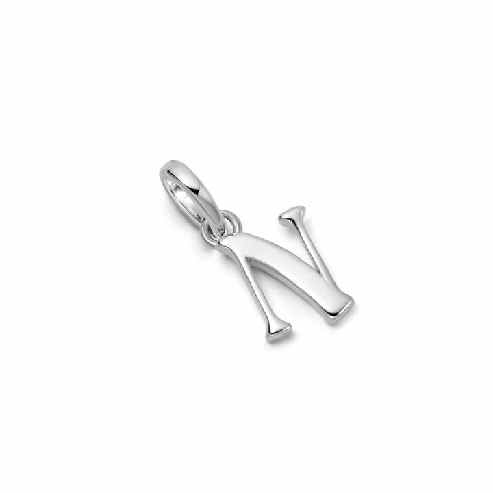 Daisy London Sterling Silver Personalised Initial Charm Pendant Additional Image - 42