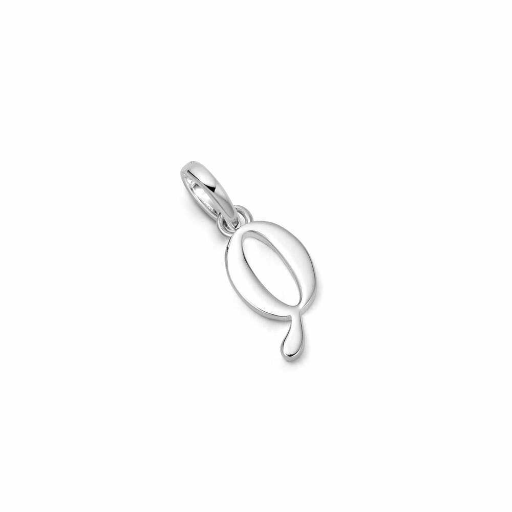 Daisy London Sterling Silver Personalised Initial Charm Pendant Additional Image - 47