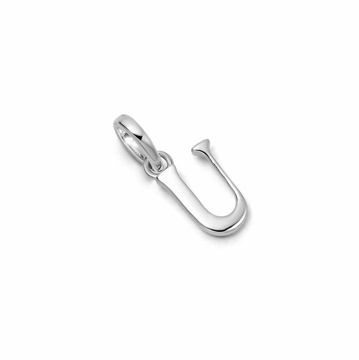 Daisy London Sterling Silver Personalised Initial Charm Pendant Additional Image - 56
