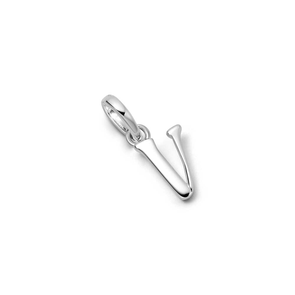 Daisy London Sterling Silver Personalised Initial Charm Pendant Additional Image - 59