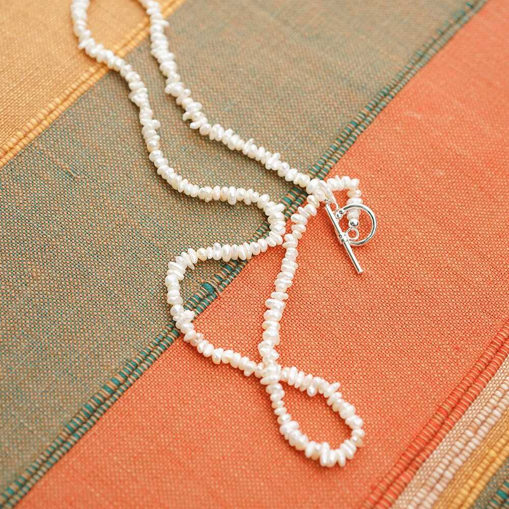 Daisy London Sterling Silver Polly Beach Pearl And Fish Cord Necklace Layering Set Additional Image - 2