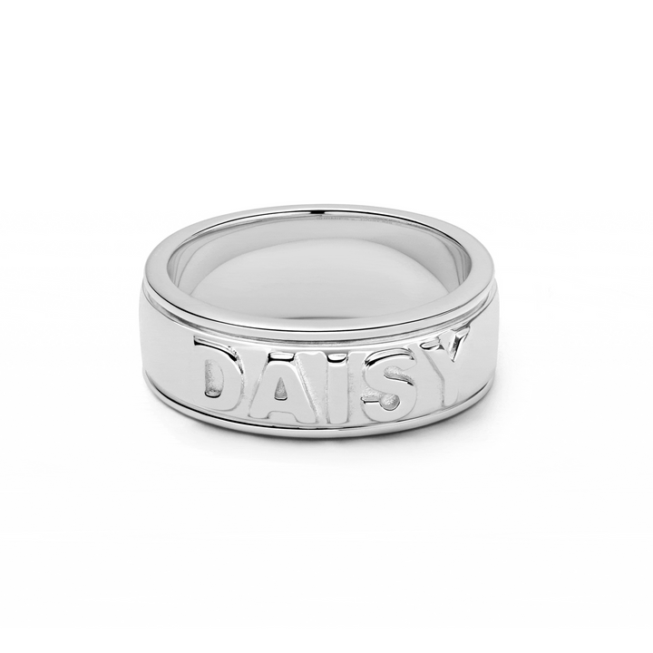 Daisy London Sterling Silver Shrimps Spinning Ring