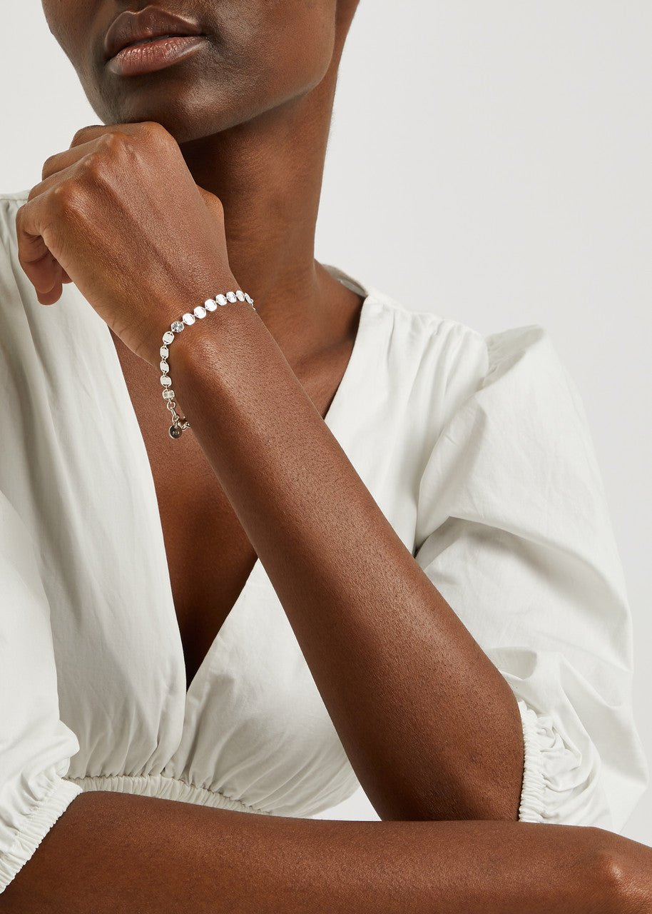 Daisy London Sterling Silver Treasures Sunburst Chain Bracelet - MococoDaisy LondonTBR04_SLV5056104117897Bracelets
