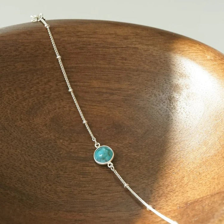 Daisy London Sterling Silver Turquoise Healing Stone Bracelet - MococoDaisy LondonHBR1010_SLVBracelets