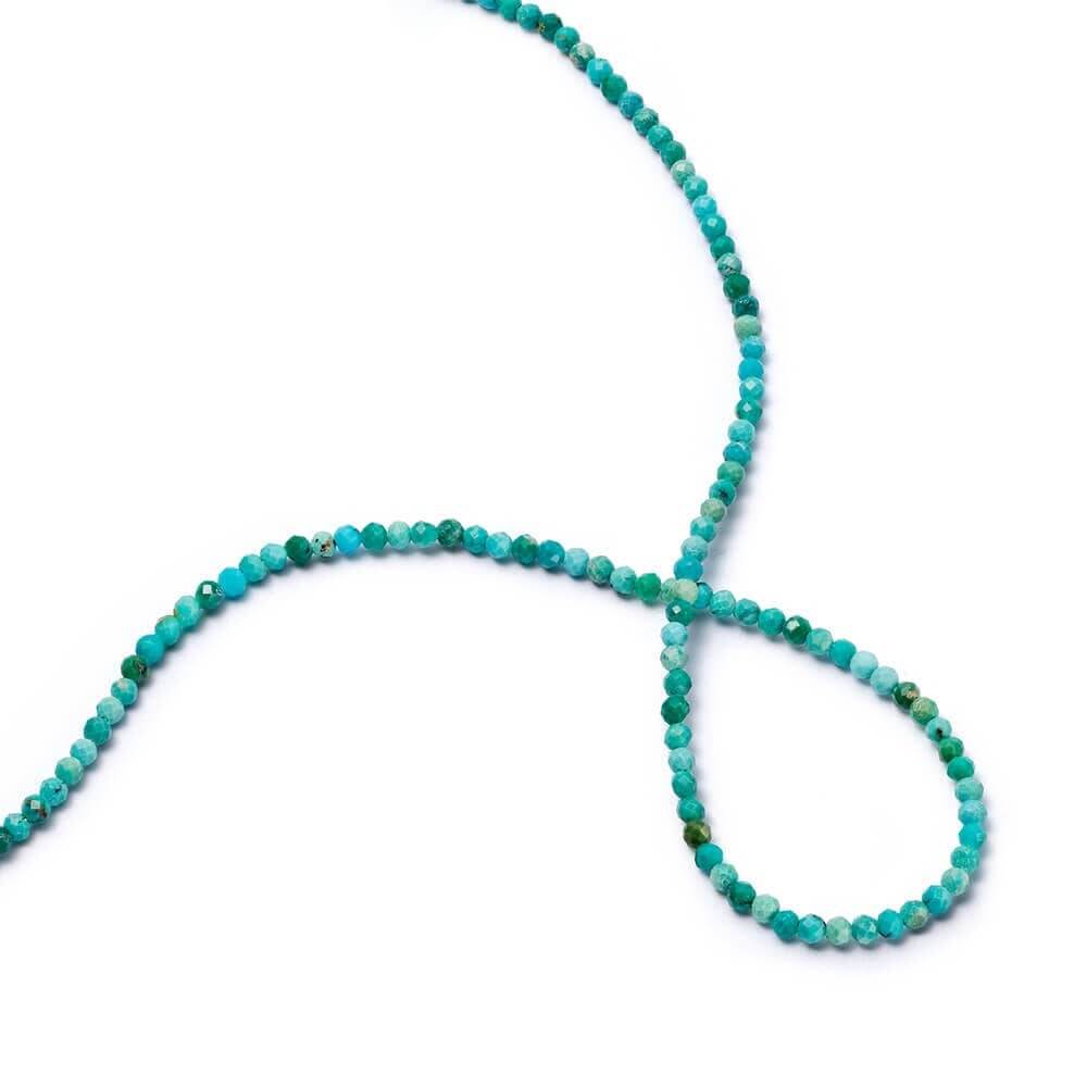Daisy London Turquoise Mini Beaded Necklace - MococoDaisy LondonSN15Necklaces