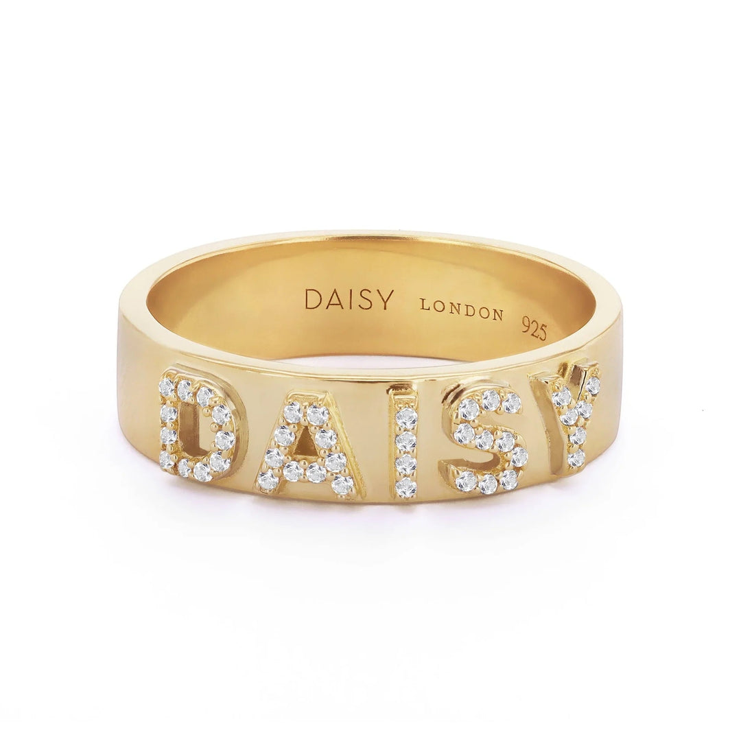 Daisy Personalised Crystal Ring - MococoDaisy LondonEGR05_GP_XS5056104129715Rings