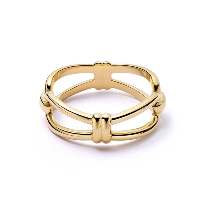 Daisy Polly Sayer Knot Band Ring - MococoDaisy LondonSPR09_GP_XS5056104132975Rings
