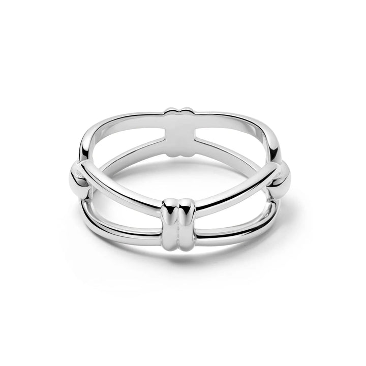 Daisy Polly Sayer Knot Band Ring - MococoDaisy LondonSPR09_SLV_XS5056104133026Rings