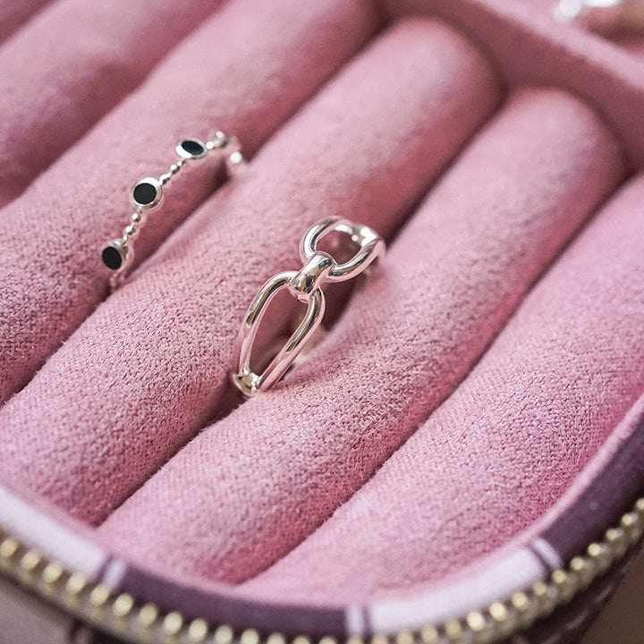 Daisy Polly Sayer Knot Band Ring - MococoDaisy LondonSPR09_SLV_XS5056104133026Rings