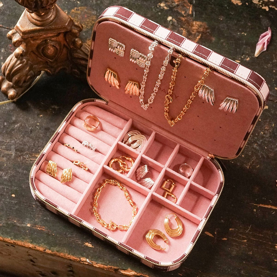 Daisy Polly Sayer Large Mulberry Jewellery Case - MococoDaisy LondonJC06Jewellery Case