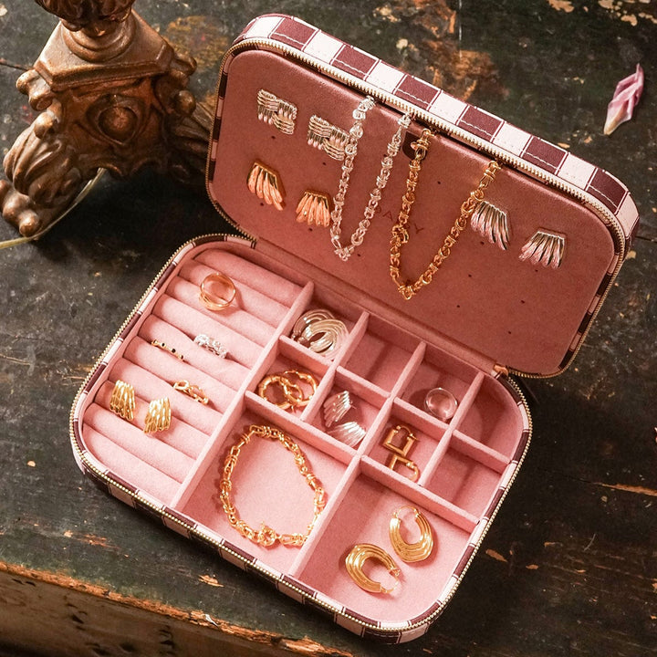 Daisy Polly Sayer Large Mulberry Jewellery Case - MococoDaisy LondonJC06Jewellery Case