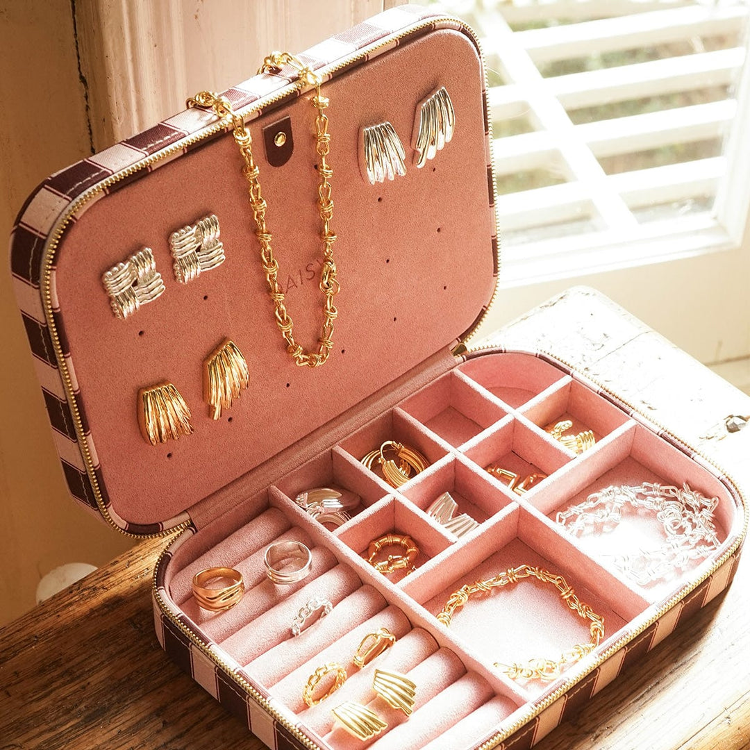 Daisy Polly Sayer Large Mulberry Jewellery Case - MococoDaisy LondonJC06Jewellery Case