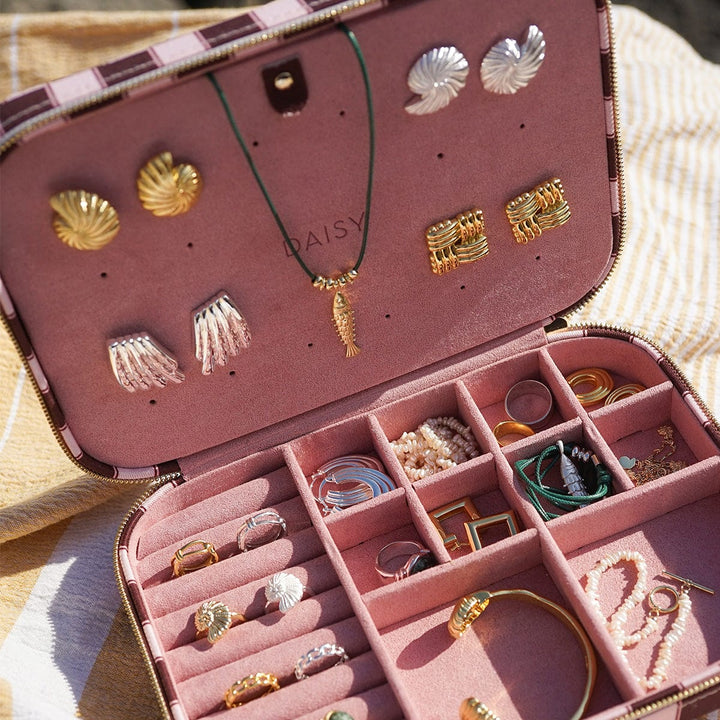 Daisy Polly Sayer Large Mulberry Jewellery Case - MococoDaisy LondonJC06Jewellery Case